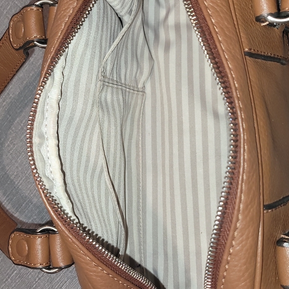 Lacoste Leather Satchel Handbag - Picture 9 of 9